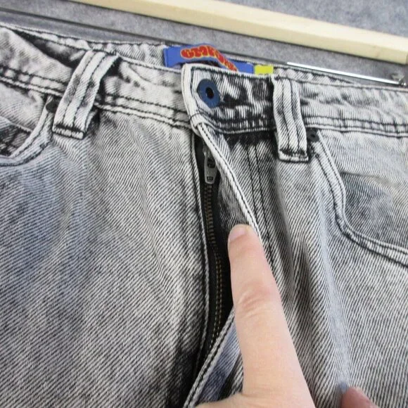 Empire Relax Men’s Jeans Baggy Denim Skateboard Y2K 90's Size 30 Light Gray 694 - Picture 6 of 11